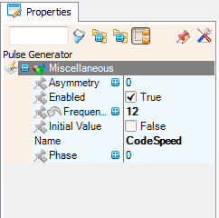 Code Speed component